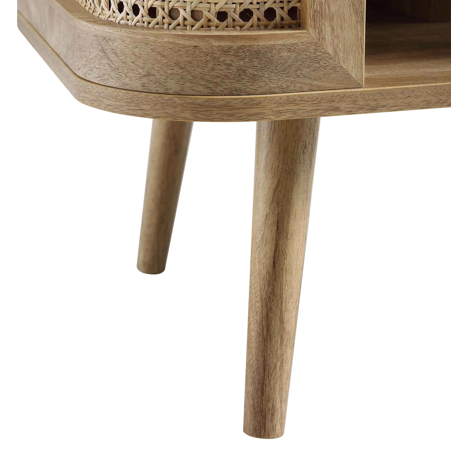 Izzy Curved Rattan Bedside Table, Natural 12 Izzy Curved Rattan Bedside Table, Natural - Image 12