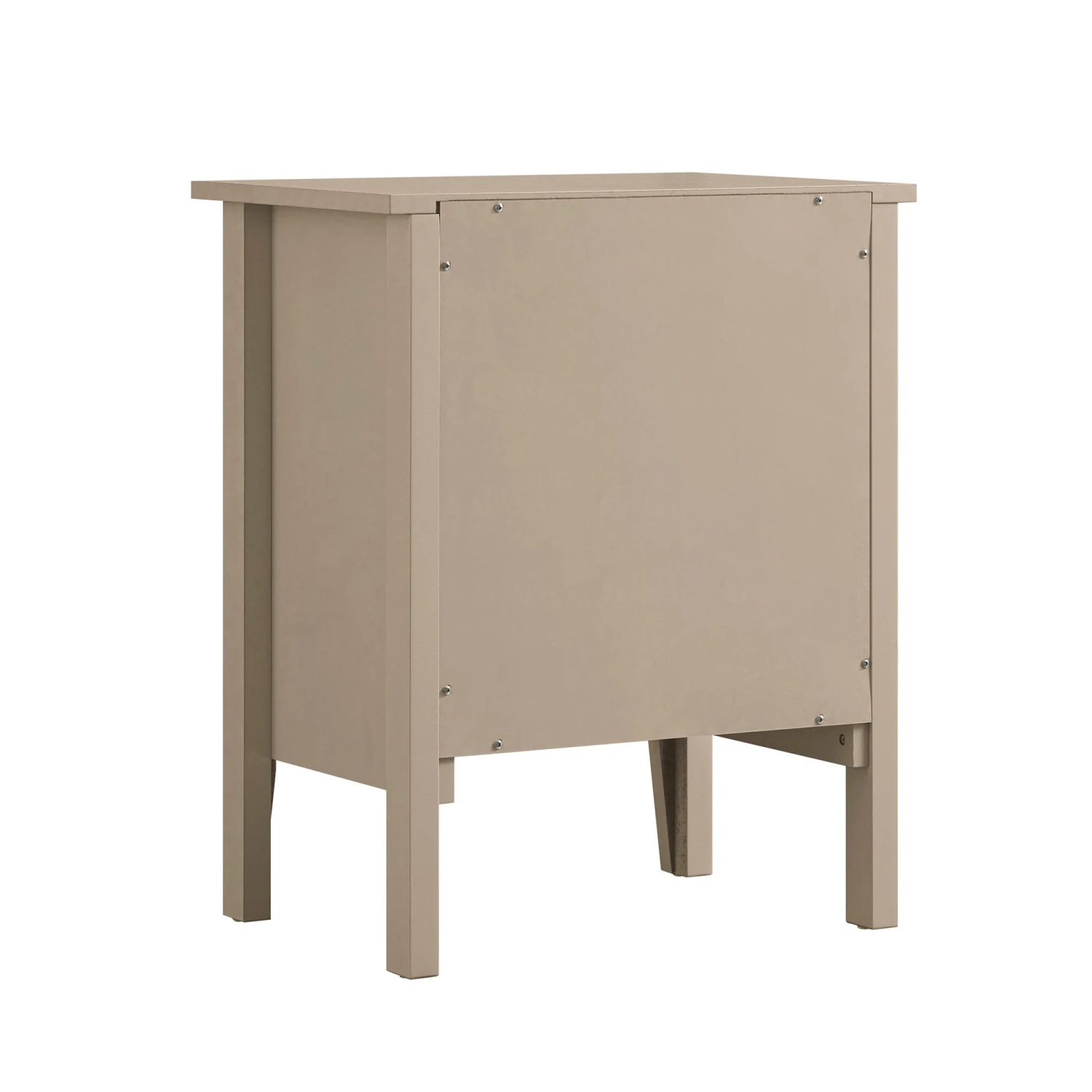Oakham 1-Drawer Bedside Table, Deep Greige 10 Oakham 1-Drawer Bedside Table, Deep Greige - Image 10