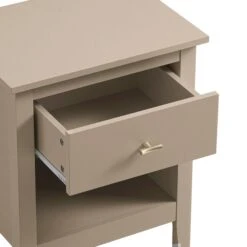 Oakham 1-Drawer Bedside Table, Deep Greige 23 Oakham 1-Drawer Bedside Table, Deep Greige -Daals Store FT BST 06 BEIGE detail2