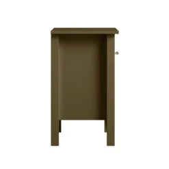 Oakham 1-Drawer Bedside Table, Olive Grove -Daals Store FT BST 06 DOLIVE WB4