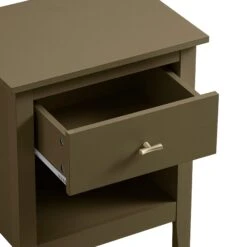 Oakham 1-Drawer Bedside Table, Olive Grove -Daals Store FT BST 06 DOLIVE detail2