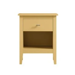 Oakham 1-Drawer Bedside Table, Rattan Yellow 18 Oakham 1-Drawer Bedside Table, Rattan Yellow -Daals Store FT BST 06 SAFYEL WB1