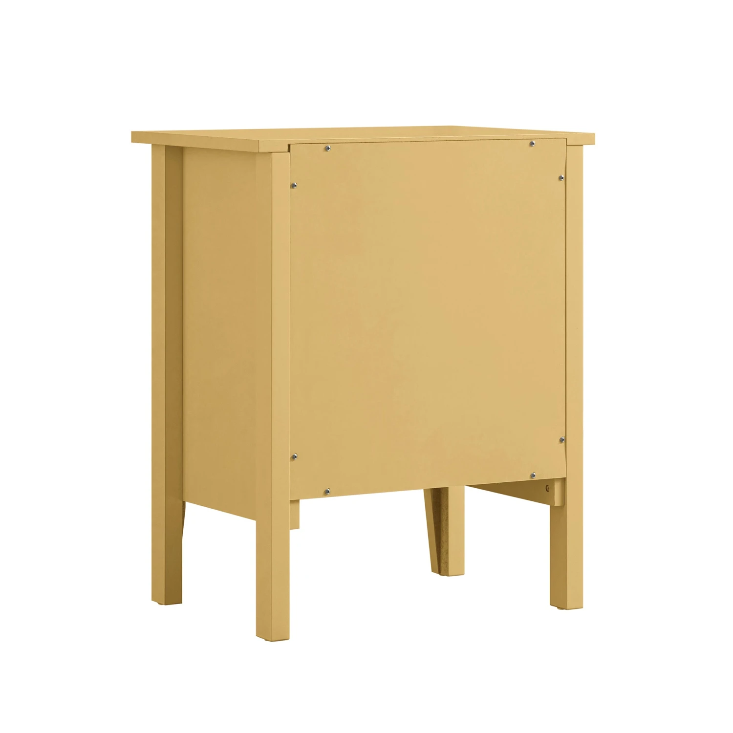Oakham 1-Drawer Bedside Table, Rattan Yellow 11 Oakham 1-Drawer Bedside Table, Rattan Yellow - Image 11