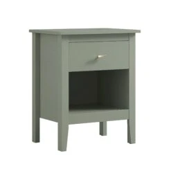 Oakham 1-Drawer Bedside Table, Desert Sage 19 Oakham 1-Drawer Bedside Table, Desert Sage -Daals Store FT BST 06 SAGE WB2