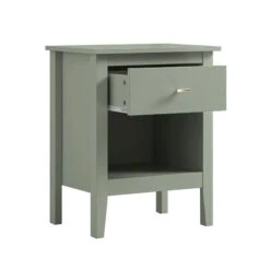 Oakham 1-Drawer Bedside Table, Desert Sage 21 Oakham 1-Drawer Bedside Table, Desert Sage -Daals Store FT BST 06 SAGE WB3