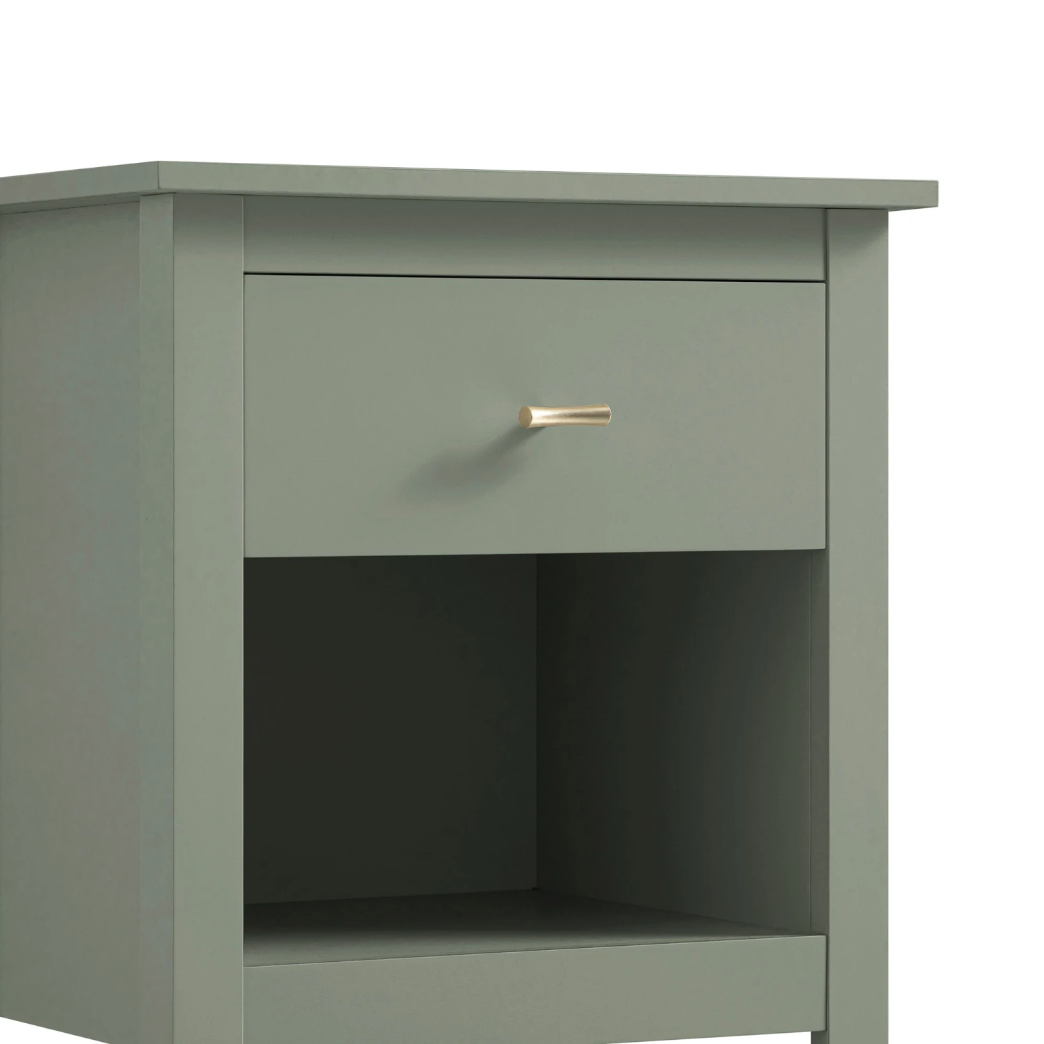 Oakham 1-Drawer Bedside Table, Desert Sage 12 Oakham 1-Drawer Bedside Table, Desert Sage - Image 12