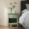 Oakham 1-Drawer Bedside Table, Desert Sage