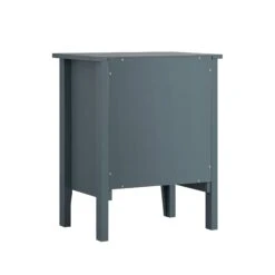 Oakham 1-Drawer Bedside Table, Stormy Blue 21 Oakham 1-Drawer Bedside Table, Stormy Blue -Daals Store FT BST 06 STORM WB5
