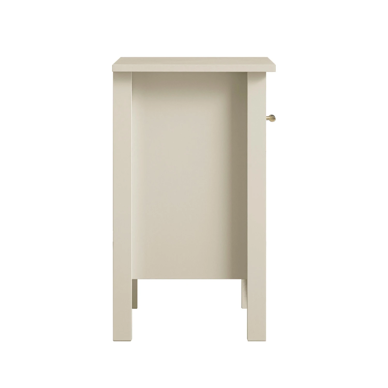 Oakham 1-Drawer Bedside Table, Shaded White 9 Oakham 1-Drawer Bedside Table, Shaded White - Image 9