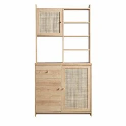 Frances Woven Rattan Dresser, Natural 16 Frances Woven Rattan Dresser, Natural -Daals Store FT BUFFET 02 NAT WB1