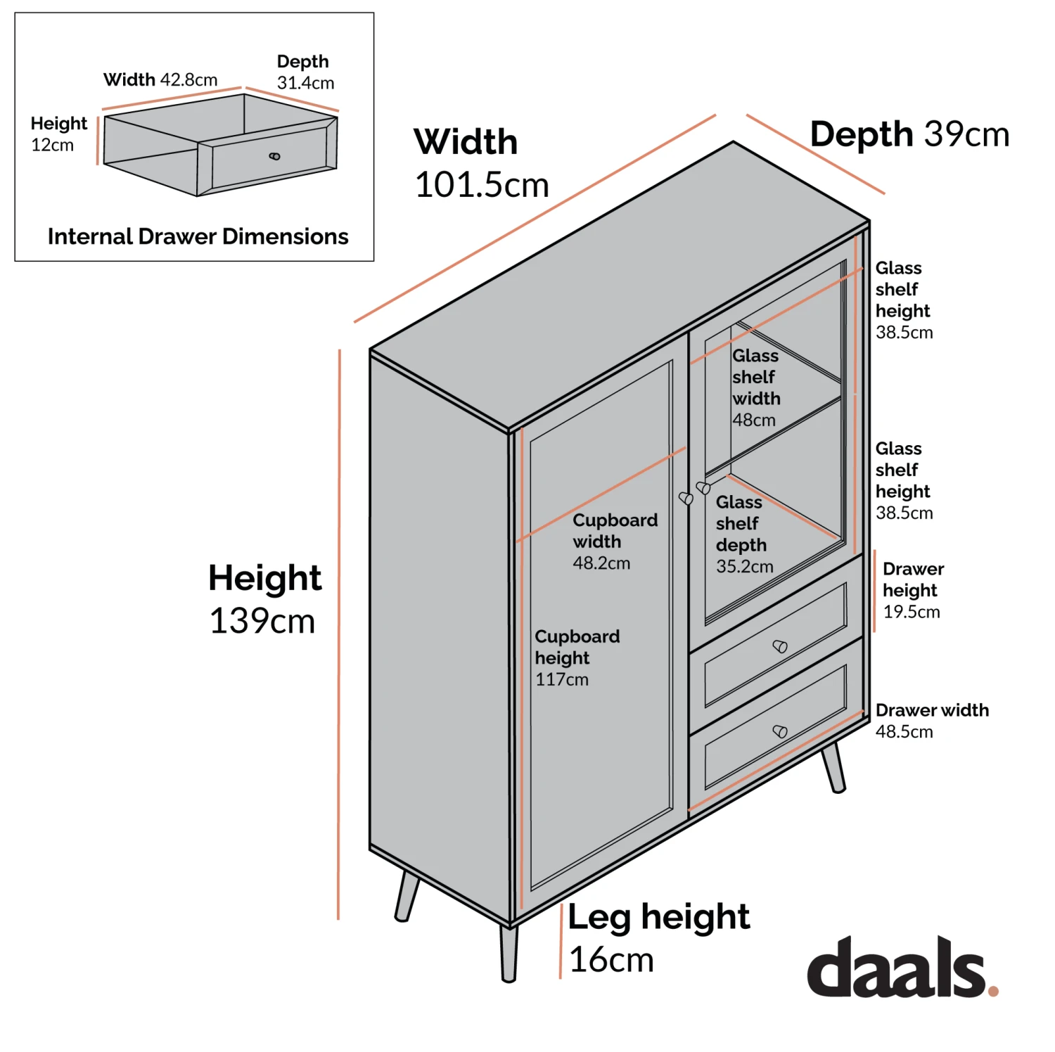 Frances Woven Rattan Display Cabinet, Natural 5 Frances Woven Rattan Display Cabinet, Natural - Image 5