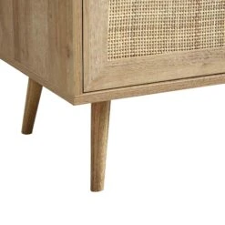 Frances Woven Rattan Display Cabinet, Natural 26 Frances Woven Rattan Display Cabinet, Natural -Daals Store FT CAB 01 NAT detail5