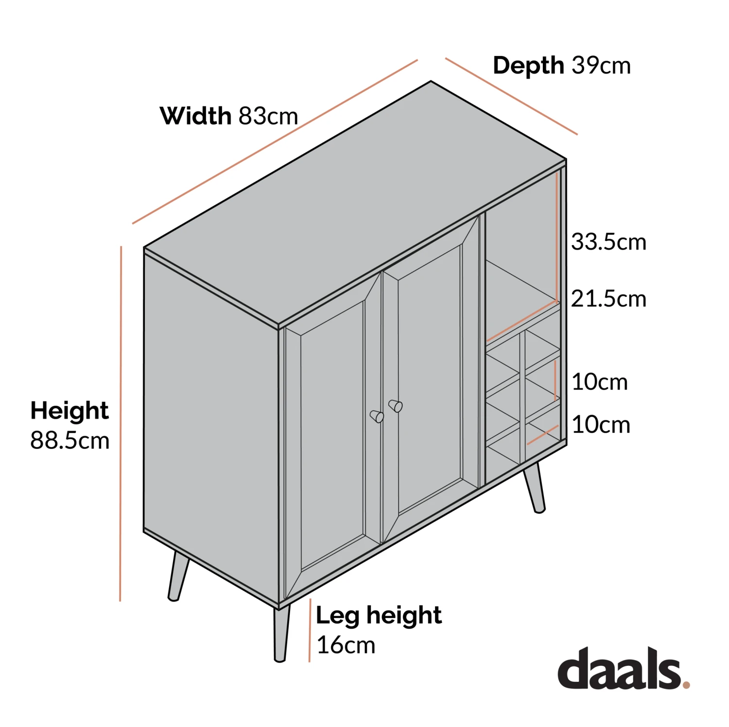 Frances Woven Rattan Drinks Cabinet, White 5 Frances Woven Rattan Drinks Cabinet, White - Image 5