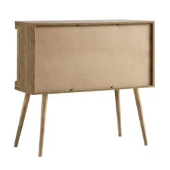 Izzy Curved Rattan 2-Door Buffet Sideboard, Natural 25 Izzy Curved Rattan 2-Door Buffet Sideboard, Natural -Daals Store FT CAB 04 NAT WB6