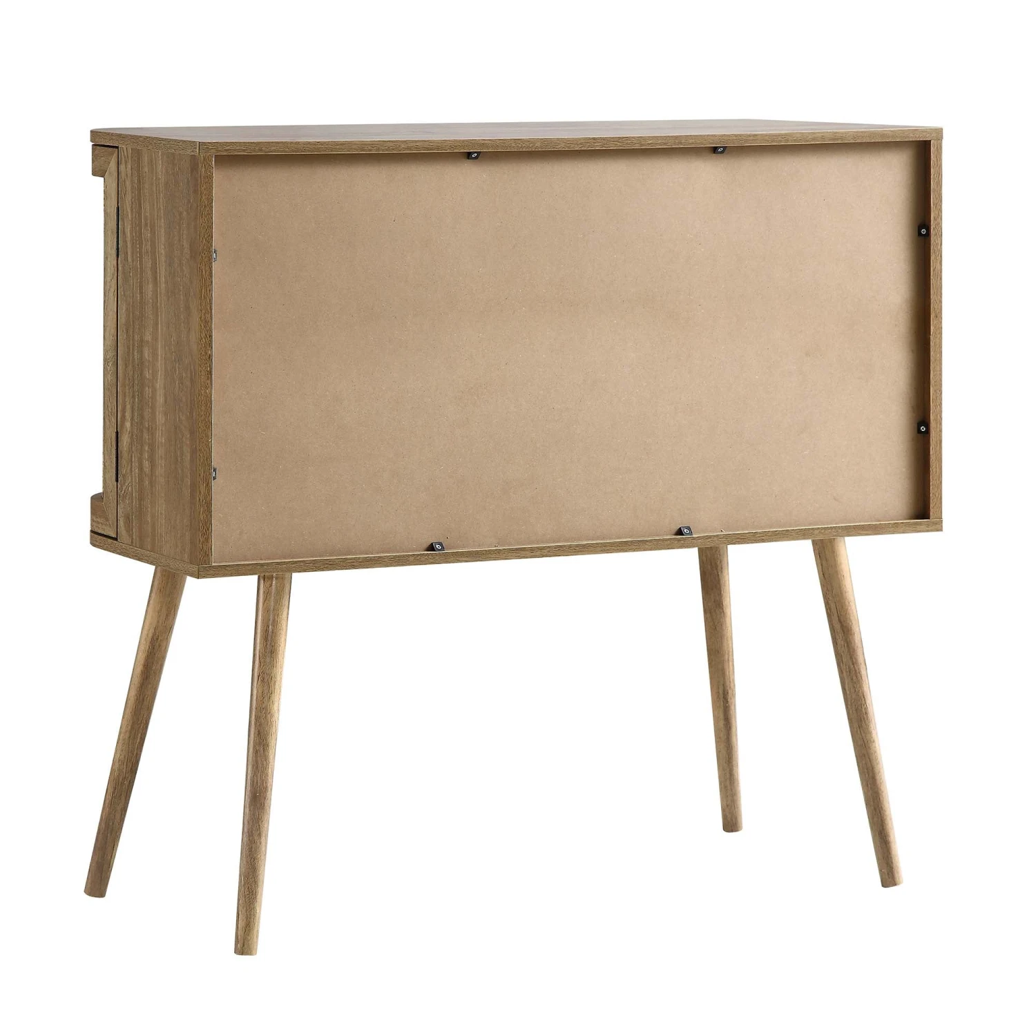 Izzy Curved Rattan 2-Door Buffet Sideboard, Natural 10 Izzy Curved Rattan 2-Door Buffet Sideboard, Natural - Image 10