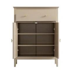 Oakham Small Sideboard With Drawer, Deep Greige 23 Oakham Small Sideboard With Drawer, Deep Greige -Daals Store FT CAB 06 BEIGE WB3
