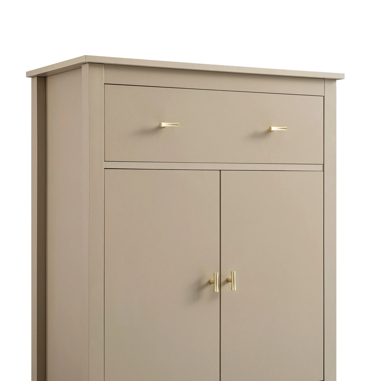 Oakham Small Sideboard With Drawer, Deep Greige 14 Oakham Small Sideboard With Drawer, Deep Greige - Image 14