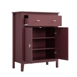 Oakham Small Sideboard With Drawer, Wild Cherry 26 Oakham Small Sideboard With Drawer, Wild Cherry -Daals Store FT CAB 06 PRED WB3