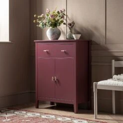 Oakham Small Sideboard With Drawer, Wild Cherry 19 Oakham Small Sideboard With Drawer, Wild Cherry -Daals Store FT CAB 06 PRED scene2