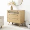 Anya Woven Rattan Chest Of 3 Drawer In Natural Colour 27 Anya Woven Rattan Chest Of 3 Drawer In Natural Colour -Daals Store FT COD 001 NATURAL main