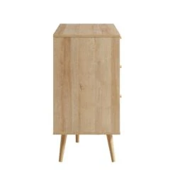 Frances Woven Rattan Chest Of 6 Drawers, Natural -Daals Store FT COD 002 NAT WB4