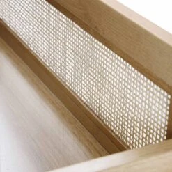 Frances Woven Rattan Chest Of 6 Drawers, Natural -Daals Store FT COD 002 NAT detail6