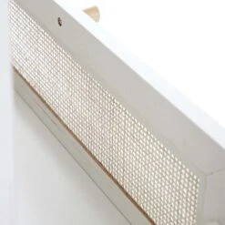 Frances Woven Rattan Chest Of 6 Drawers, White -Daals Store FT COD 002 WHITE detail4