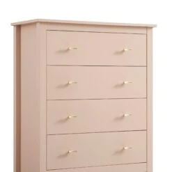 Oakham Chest Of 4 Drawers, Nude Pink 24 Oakham Chest Of 4 Drawers, Nude Pink -Daals Store FT COD 07 NUDE detail1