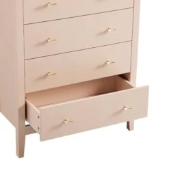 Oakham Chest Of 4 Drawers, Nude Pink 25 Oakham Chest Of 4 Drawers, Nude Pink -Daals Store FT COD 07 NUDE detail2