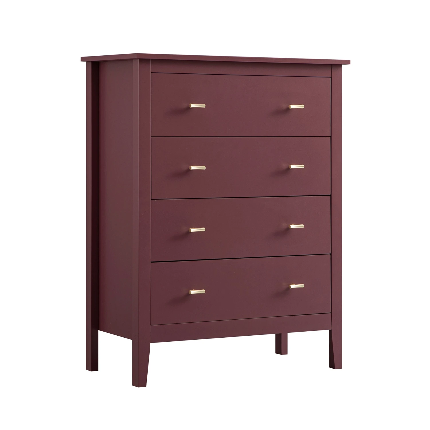 Oakham Chest Of 4 Drawers, Wild Cherry 8 Oakham Chest Of 4 Drawers, Wild Cherry - Image 8