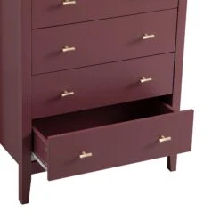 Oakham Chest Of 4 Drawers, Wild Cherry 27 Oakham Chest Of 4 Drawers, Wild Cherry -Daals Store FT COD 07 PRED detail2