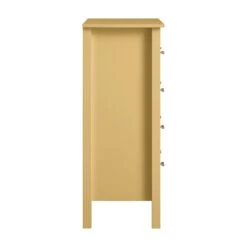 Oakham Chest Of 4 Drawers, Rattan Yellow -Daals Store FT COD 07 SAFYEL WB4