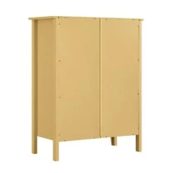 Oakham Chest Of 4 Drawers, Rattan Yellow -Daals Store FT COD 07 SAFYEL WB5