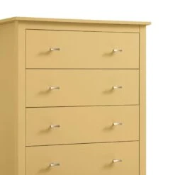 Oakham Chest Of 4 Drawers, Rattan Yellow -Daals Store FT COD 07 SAFYEL detail1