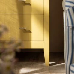 Oakham Chest Of 4 Drawers, Rattan Yellow -Daals Store FT COD 07 SAFYEL scene4