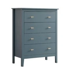 Oakham Chest Of 4 Drawers, Stormy Blue 15 Oakham Chest Of 4 Drawers, Stormy Blue -Daals Store FT COD 07 STORM WB2