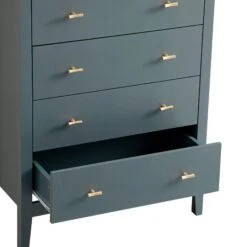 Oakham Chest Of 4 Drawers, Stormy Blue 21 Oakham Chest Of 4 Drawers, Stormy Blue -Daals Store FT COD 07 STORM detail2