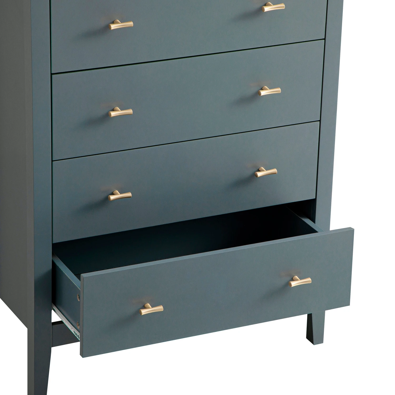 Oakham Chest Of 4 Drawers, Stormy Blue 11 Oakham Chest Of 4 Drawers, Stormy Blue - Image 11