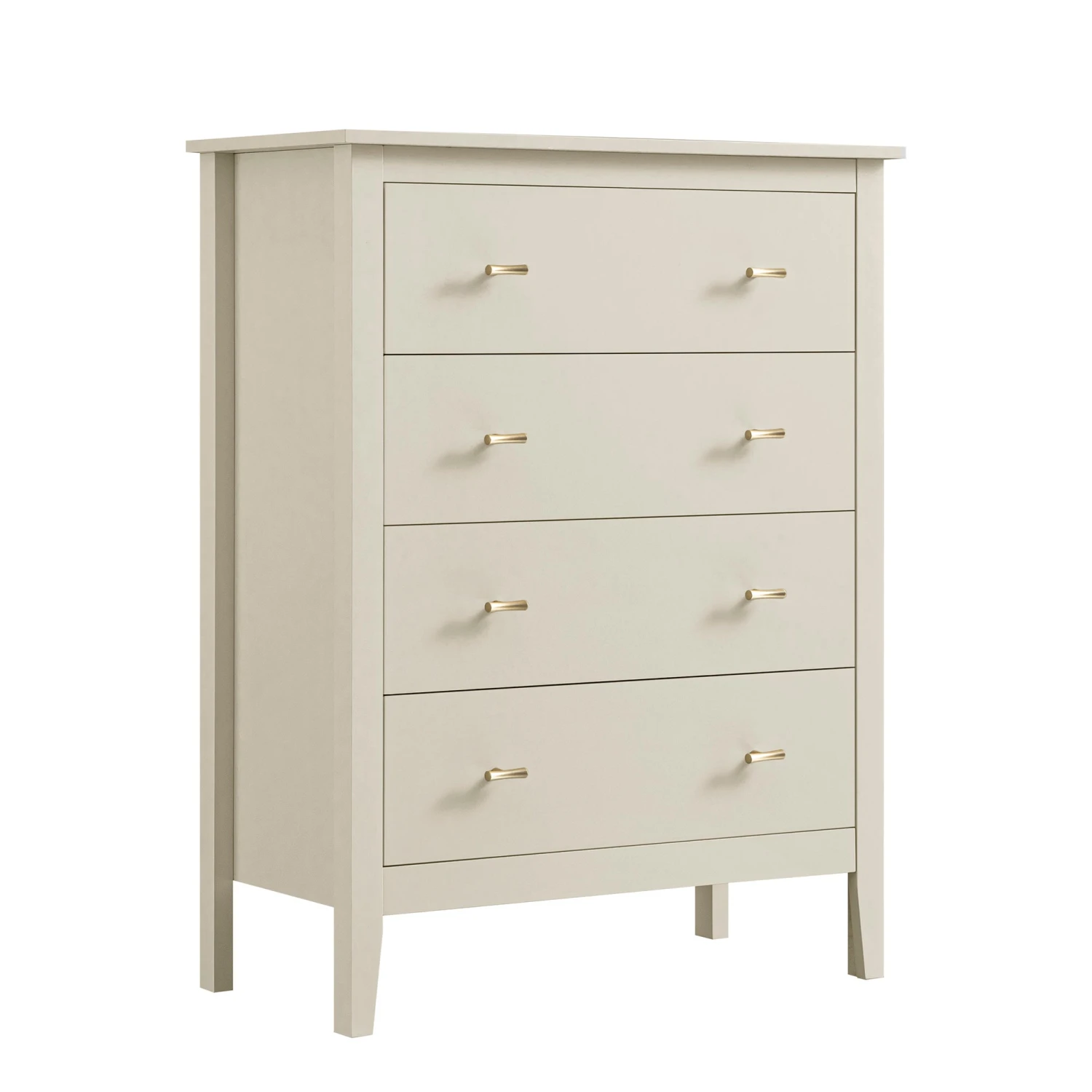 Oakham Chest Of 4 Drawers, Shaded White 7 Oakham Chest Of 4 Drawers, Shaded White - Image 7