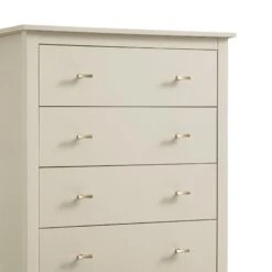 Oakham Chest Of 4 Drawers, Shaded White 24 Oakham Chest Of 4 Drawers, Shaded White -Daals Store FT COD 07 WHITE detail1