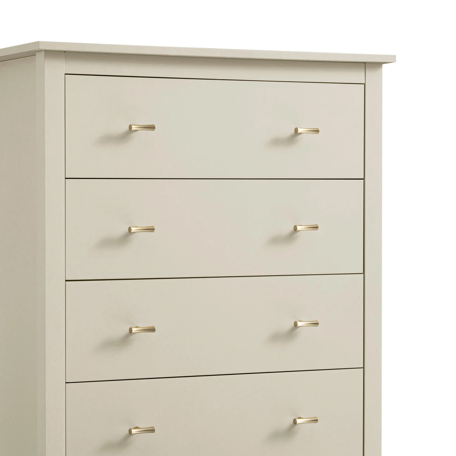 Oakham Chest Of 4 Drawers, Shaded White 12 Oakham Chest Of 4 Drawers, Shaded White - Image 12