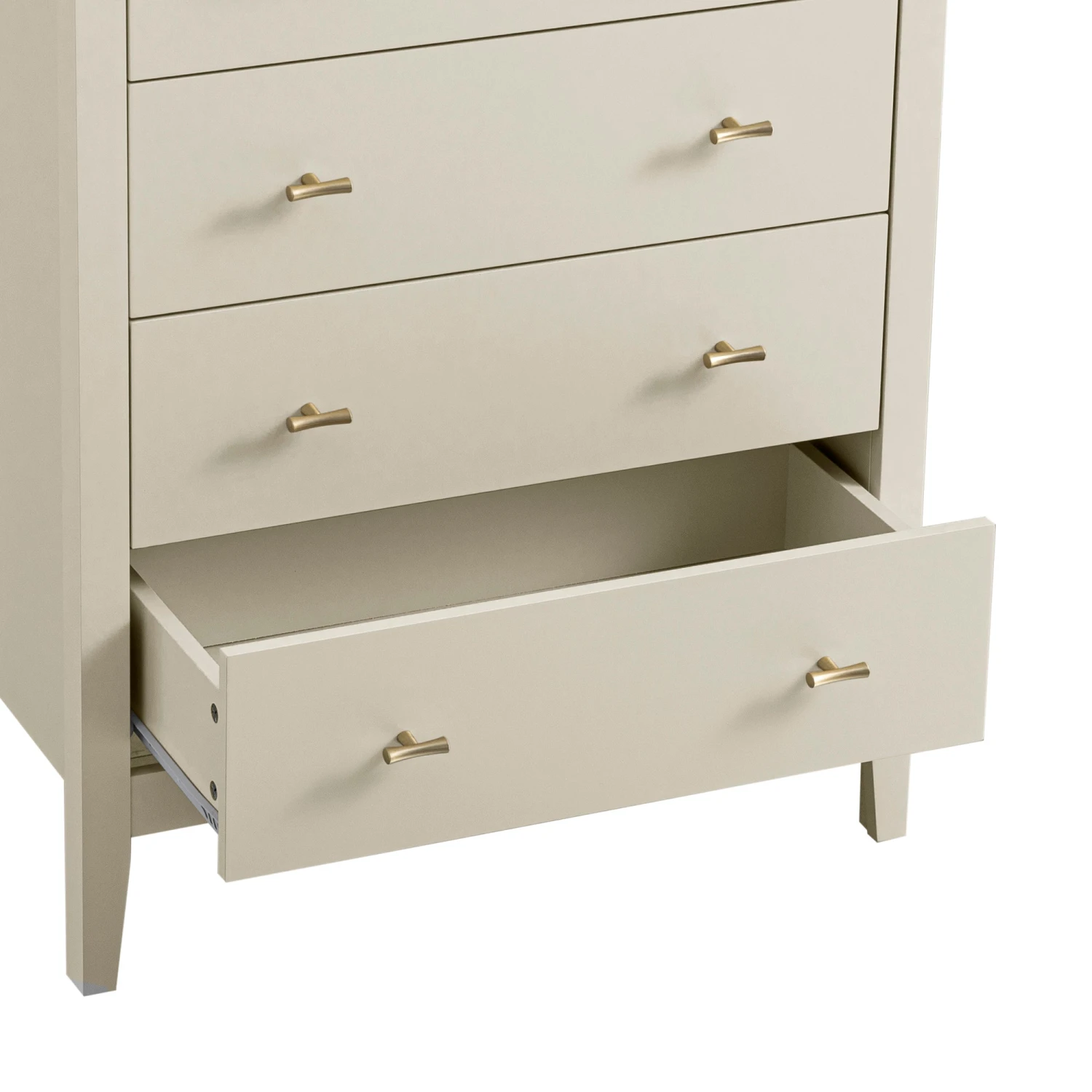 Oakham Chest Of 4 Drawers, Shaded White 13 Oakham Chest Of 4 Drawers, Shaded White - Image 13