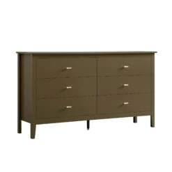 Oakham Chest Of 6 Drawers, Olive Grove 21 Oakham Chest Of 6 Drawers, Olive Grove -Daals Store FT COD 08 DOLIVE WB2