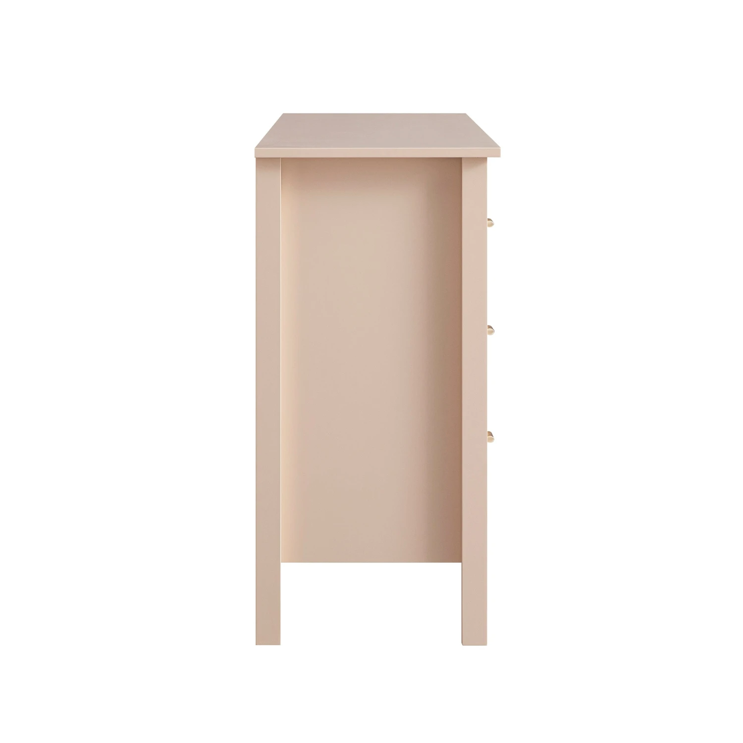 Oakham Chest Of 6 Drawers, Nude Pink 5 Oakham Chest Of 6 Drawers, Nude Pink - Image 5