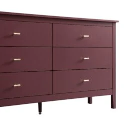 Oakham Chest Of 6 Drawers, Wild Cherry -Daals Store FT COD 08 PRED detail1