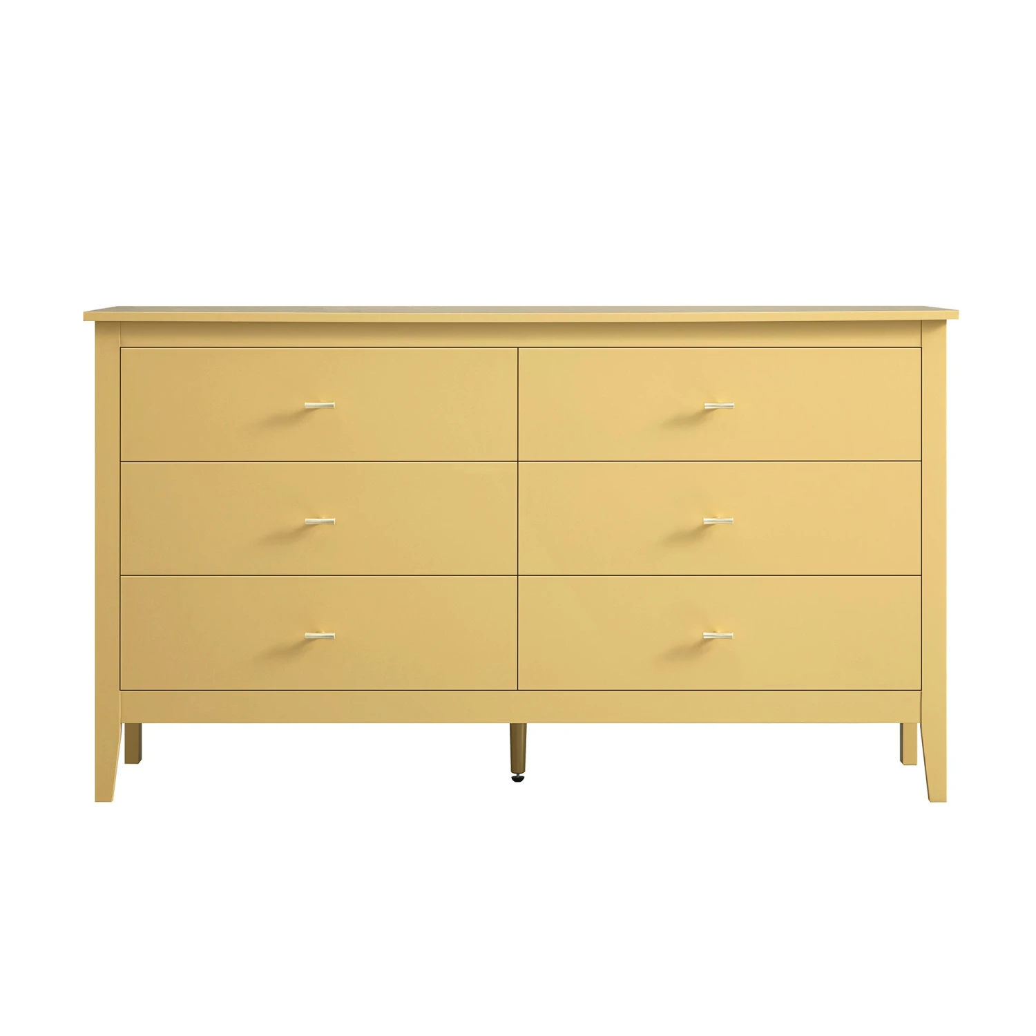 Oakham Chest Of 6 Drawers, Rattan Yellow 6 Oakham Chest Of 6 Drawers, Rattan Yellow - Image 6