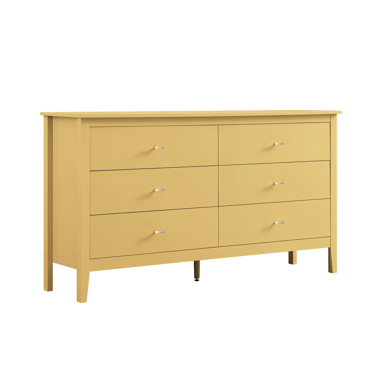 Oakham Chest Of 6 Drawers, Rattan Yellow 7 Oakham Chest Of 6 Drawers, Rattan Yellow - Image 7