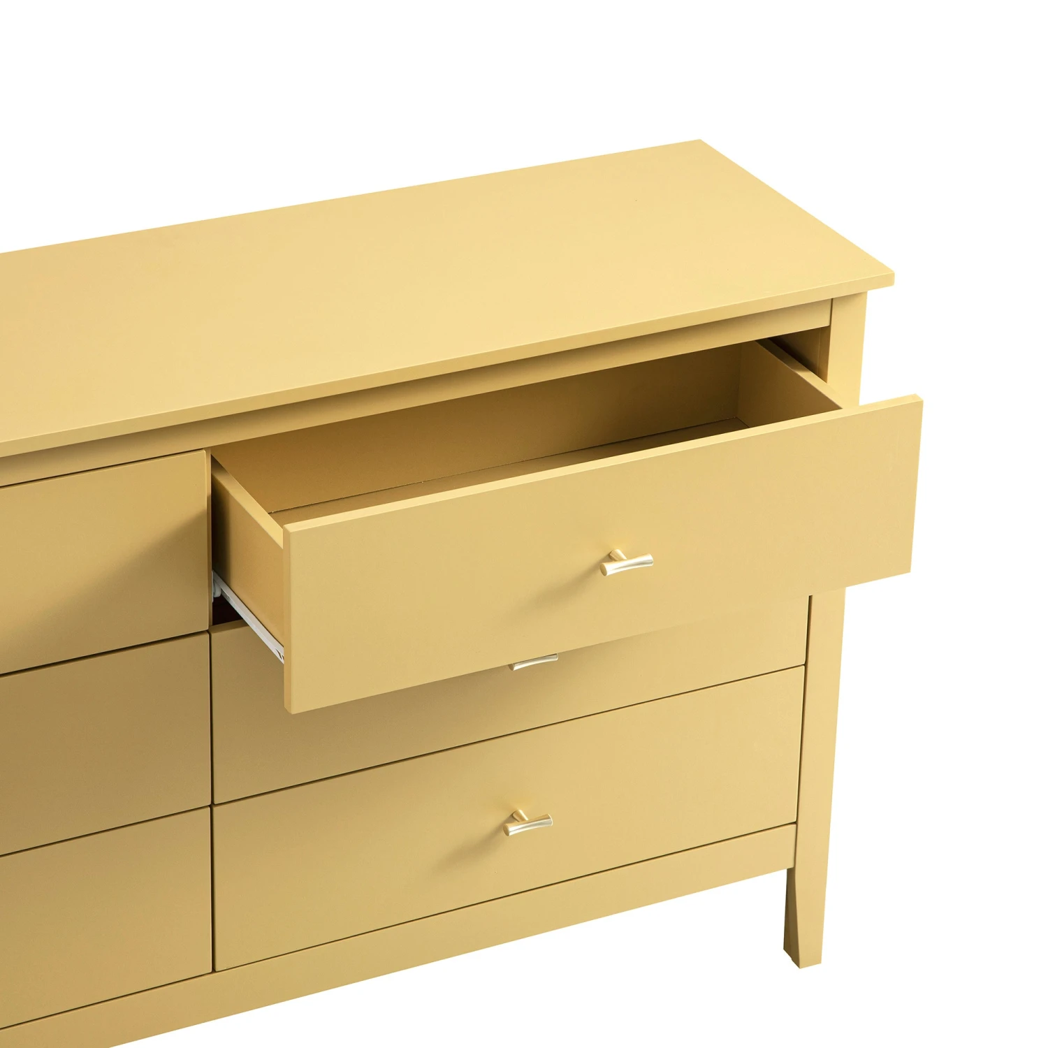 Oakham Chest Of 6 Drawers, Rattan Yellow 13 Oakham Chest Of 6 Drawers, Rattan Yellow - Image 13