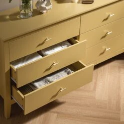 Oakham Chest Of 6 Drawers, Rattan Yellow 17 Oakham Chest Of 6 Drawers, Rattan Yellow -Daals Store FT COD 08 SAFYEL scene4