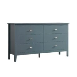 Oakham Chest Of 6 Drawers, Stormy Blue 19 Oakham Chest Of 6 Drawers, Stormy Blue -Daals Store FT COD 08 STORM WB2